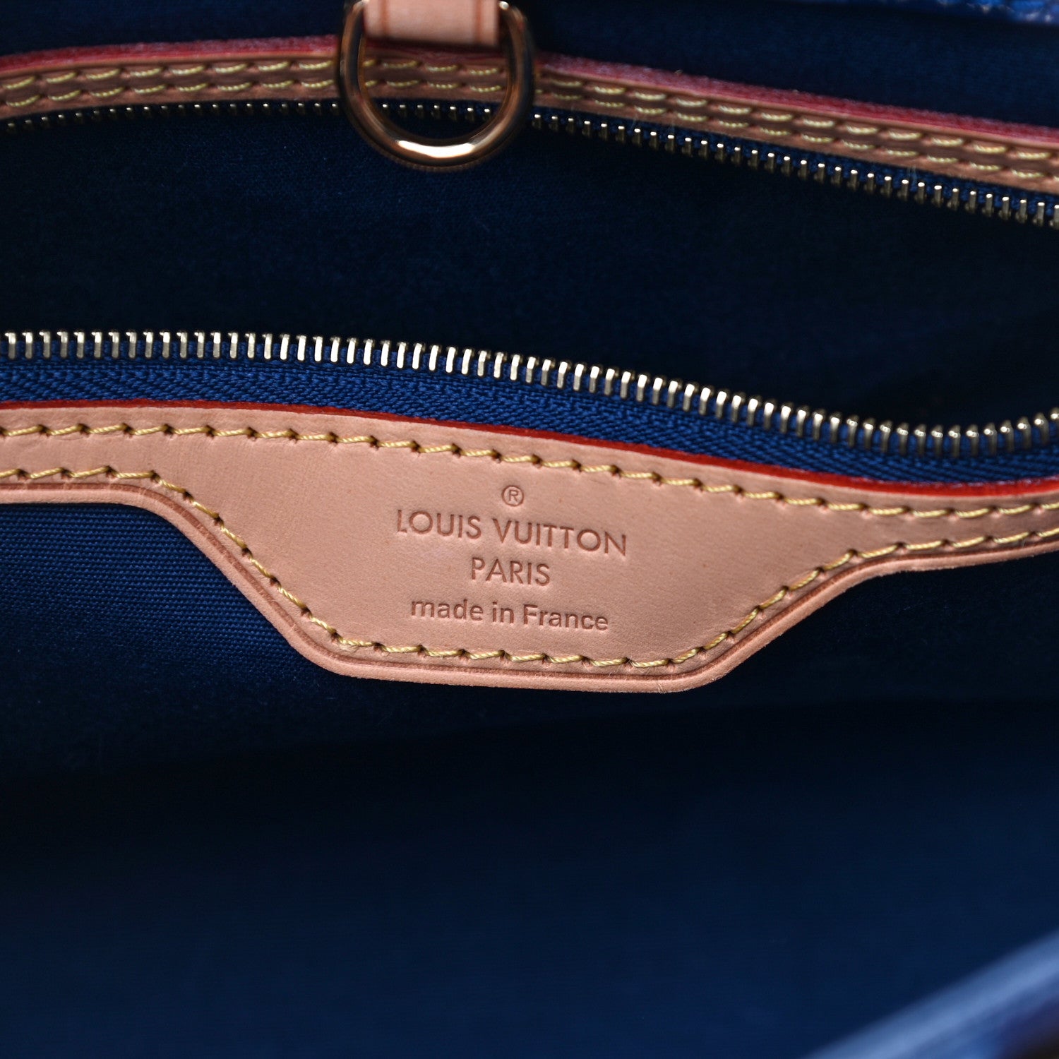 Louis Vuitton Vernis Ikat Catalina BB Grand Blue 6 of 9