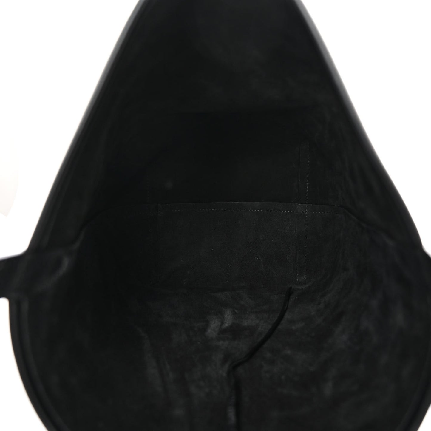Grained Calfskin Medium N/S Park Tote Black