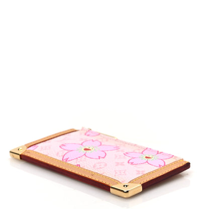 Louis Vuitton Monogram Cherry Blossom Key Pouch Pink 7 of 7