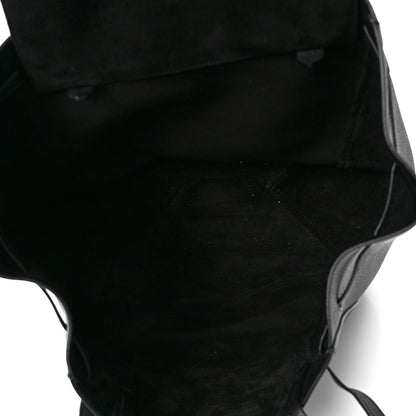Celine Soft Grained Calfskin Small Belt Cabas Phantom Black 5 of 11