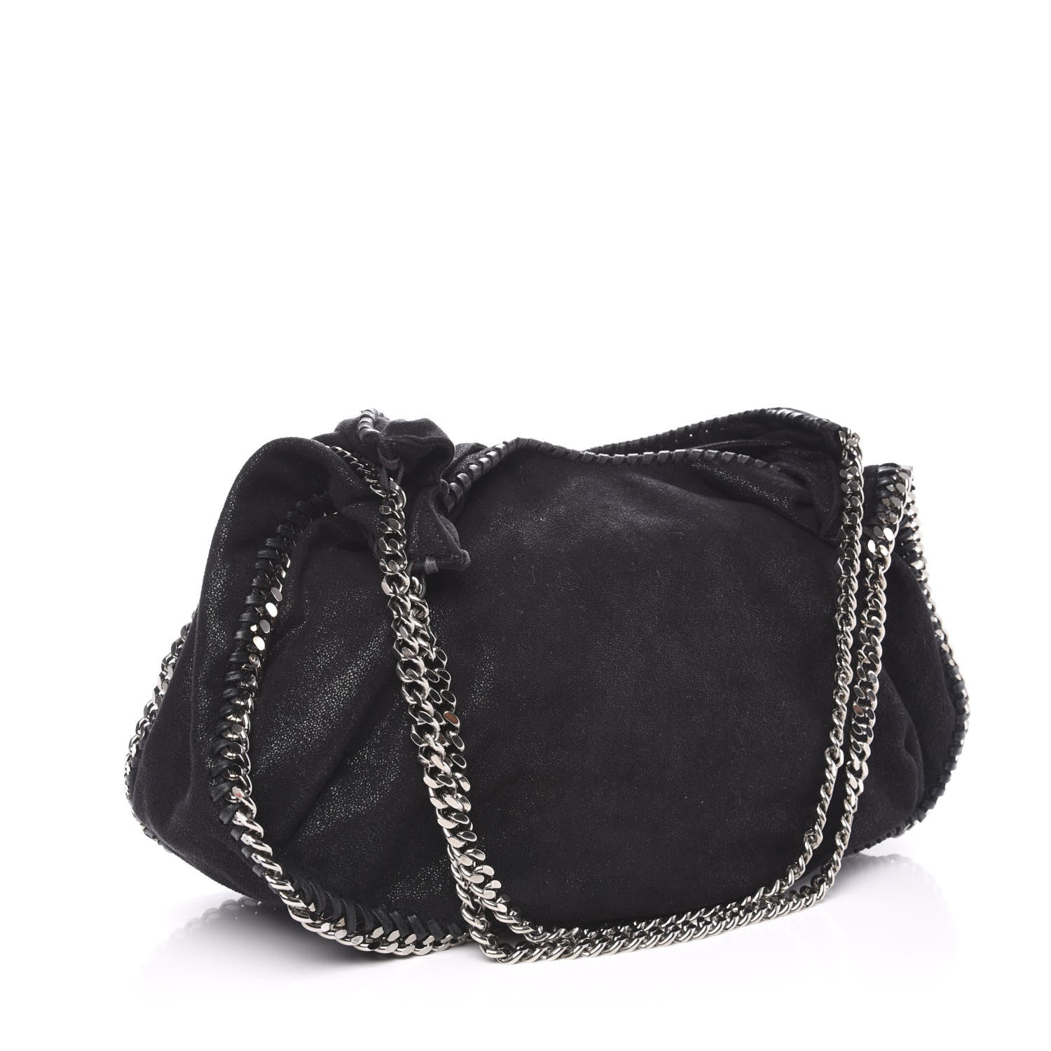 Stella McCartney Shaggy Deer Falabella Hobo Black 3 of 10