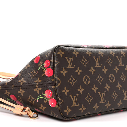Louis Vuitton LV X TM Monogram Cerises Neverfull MM 9 of 10