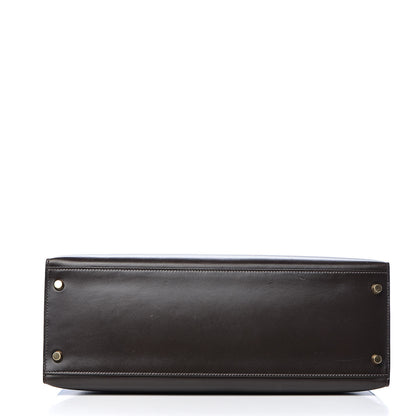 Hermes Box Kelly Sellier 35 Chocolate 29 of 44