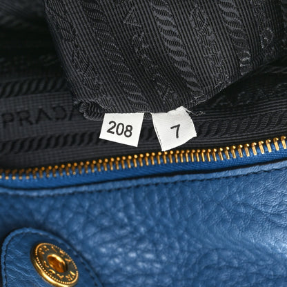 Prada Vitello Daino Shopping Tote Inchiostro 7 of 15