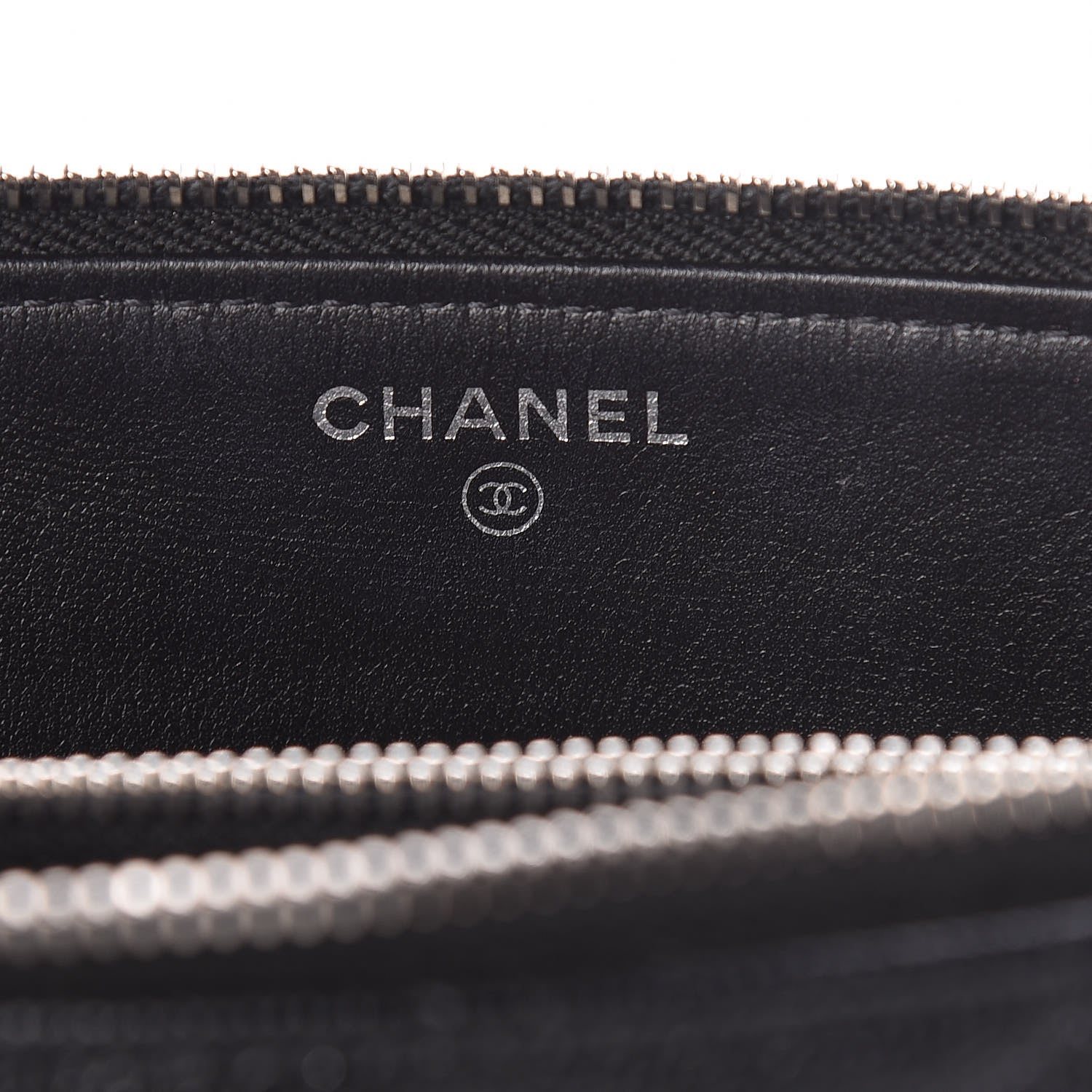 Chanel Caviar Quilted Small Zipped Pouch Black 6 of 8