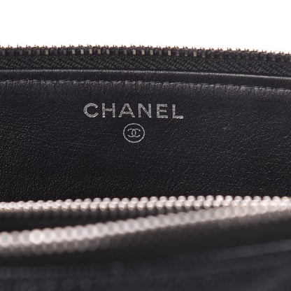 Chanel Caviar Quilted Small Zipped Pouch Black 6 of 8
