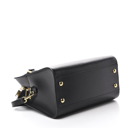 Saint Laurent Calfskin Monogram Baby Cabas Black 3 of 9