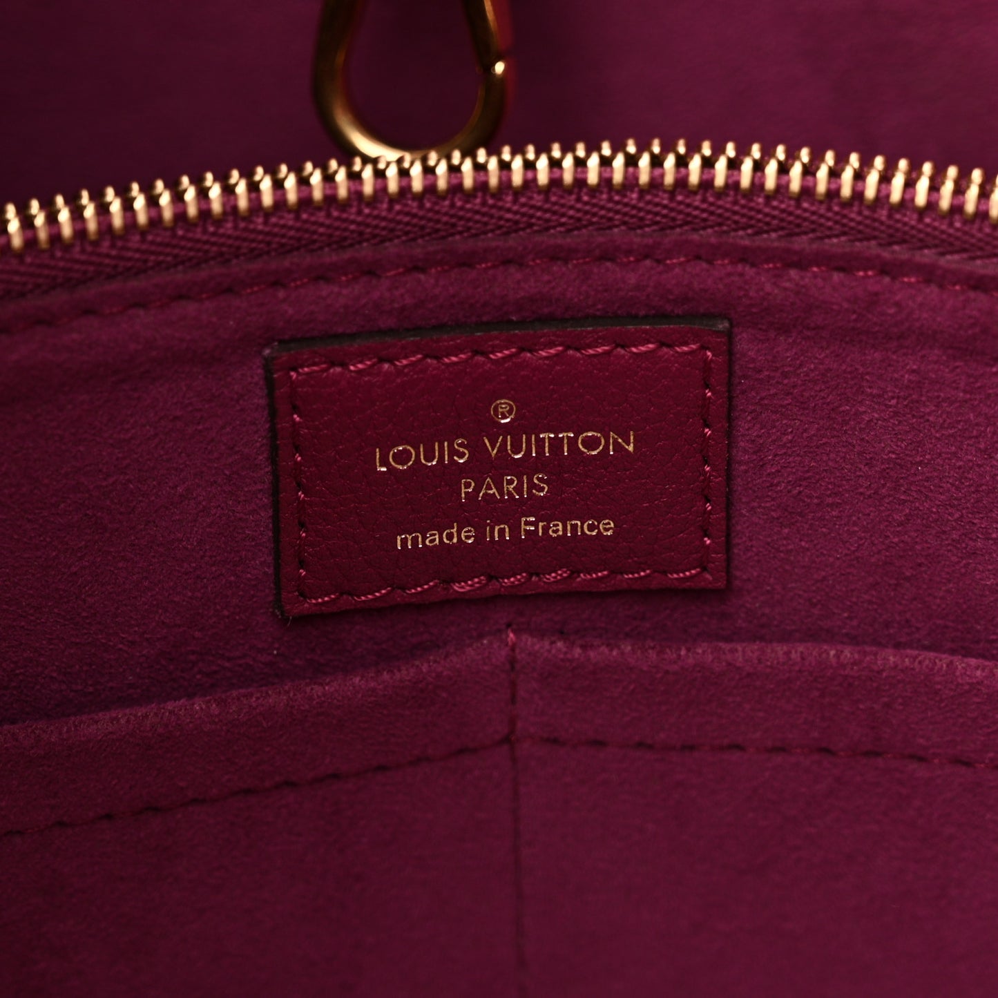 Calfskin Monogram Kimono Tote Grape