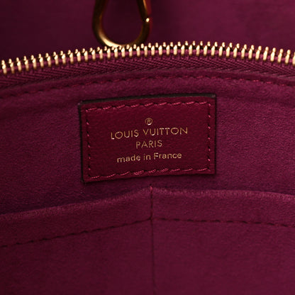 Louis Vuitton Calfskin Monogram Kimono Tote Grape 6 of 10