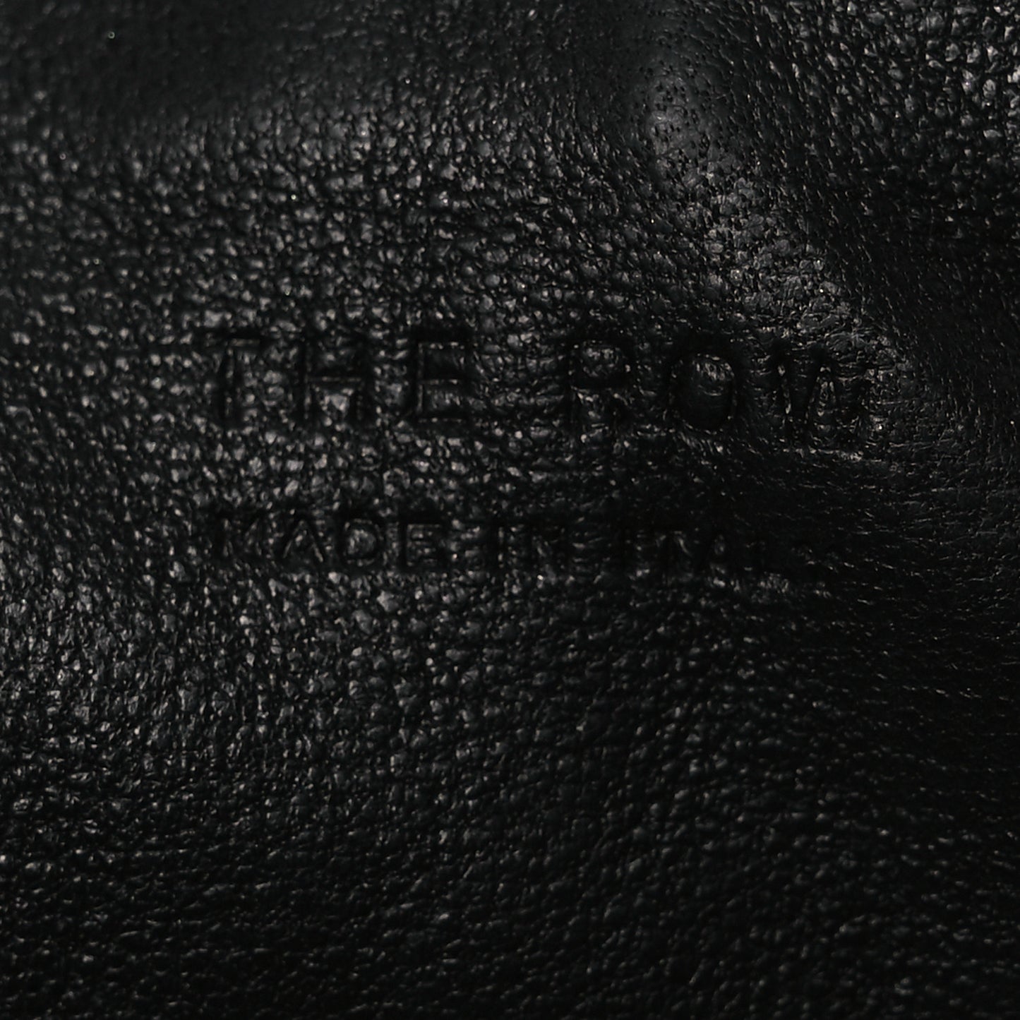 Grained Calfskin 90's Bag Black