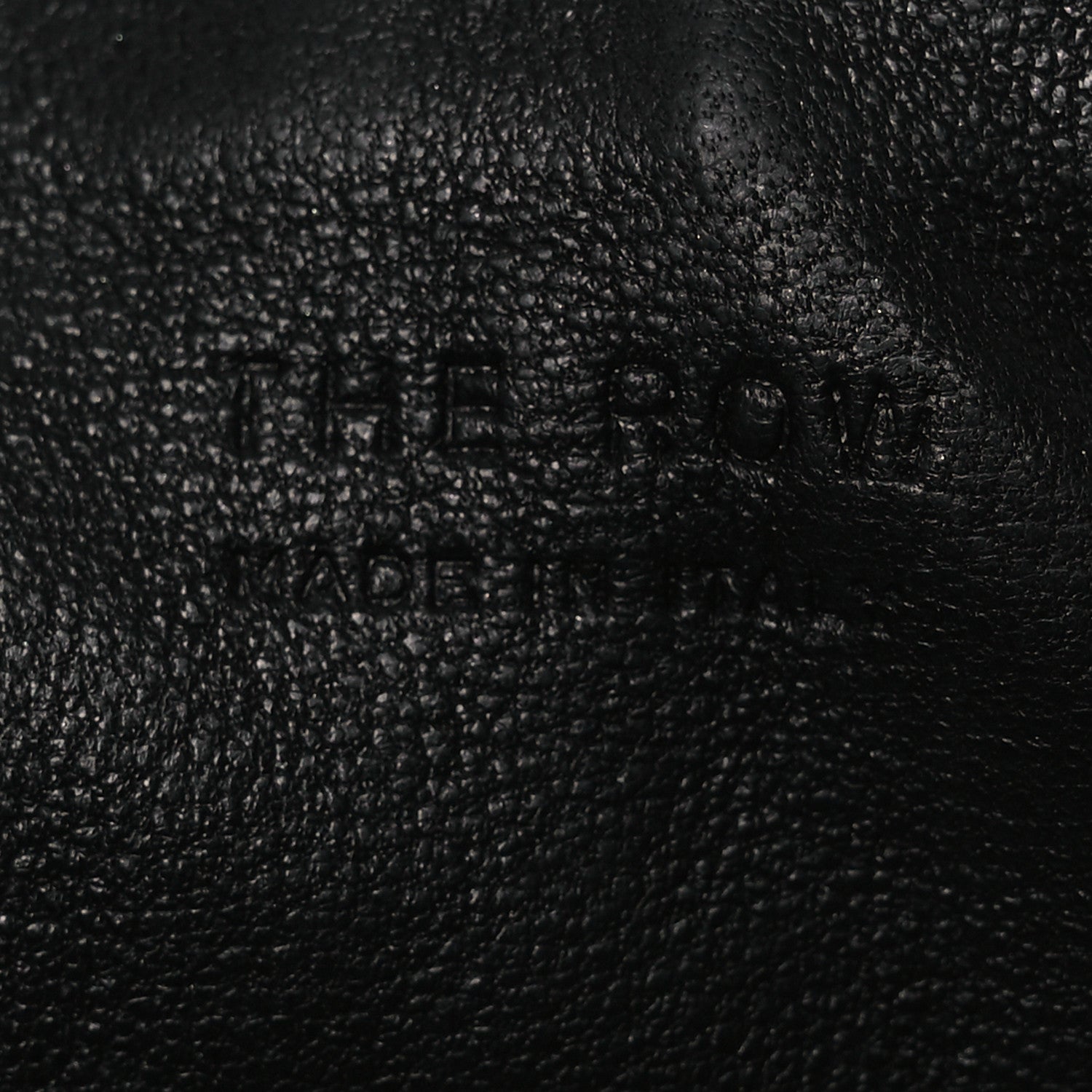 The Row Grained Calfskin 90's Bag Black 6 of 9