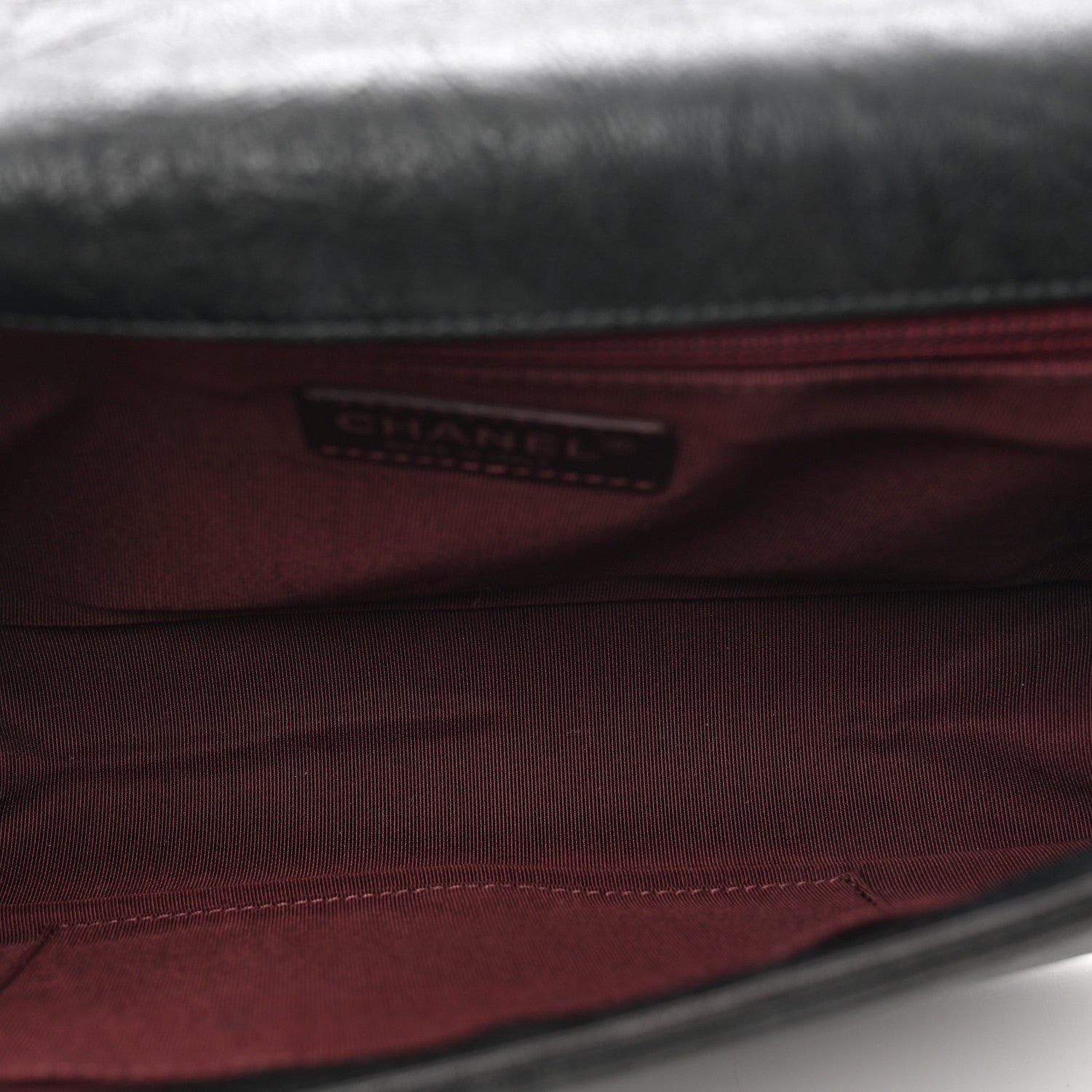 Chanel Crumpled Lambskin New Medium Studded Boy Flap Black 6 of 10