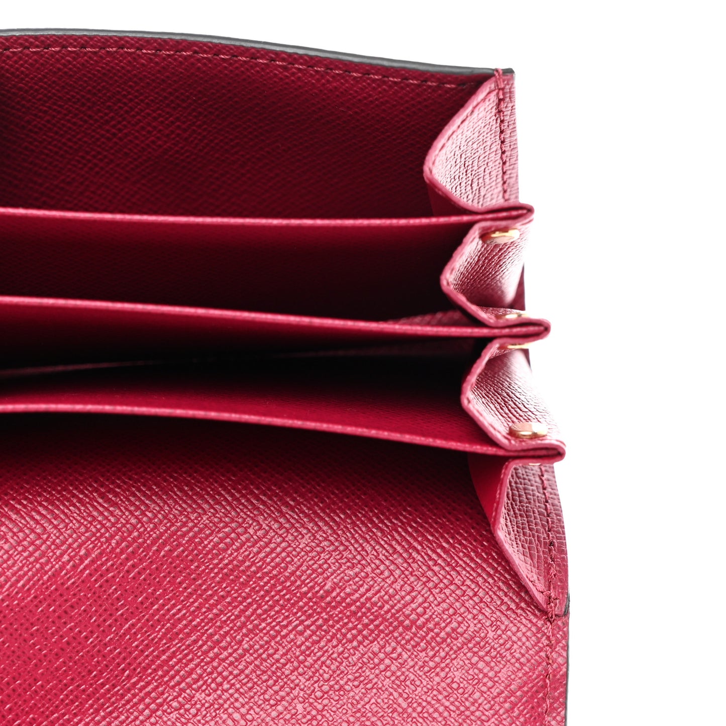 LOUIS VUITTON Monogram Sarah Multicartes Fuchsia