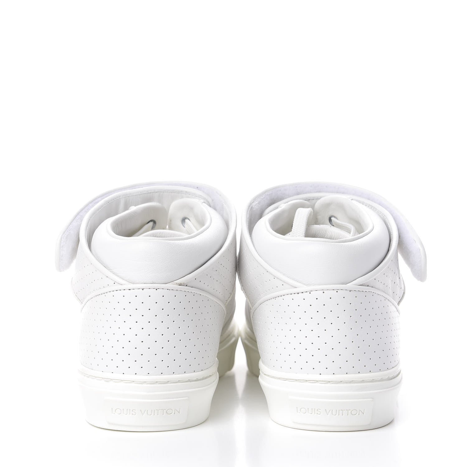 Louis Vuitton Calfskin Perforated Acapulco Sneakers 8 White 7 of 13