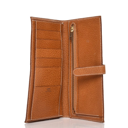 Hermes Peau Porc Cadena Wallet Whisky 5 of 12