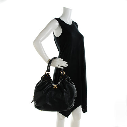 Louis Vuitton Mahina L Black 2 of 8