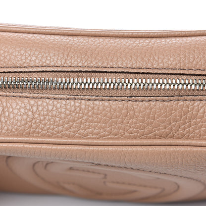 Gucci Pebbled Calfskin Small Soho Disco Bag Rose Beige 8 of 11