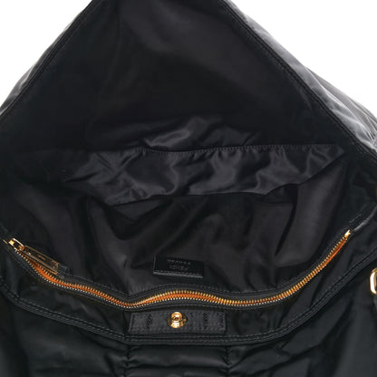 Fendi X PORTER Nylon XL Belt Baguette Bag Black 4 of 12