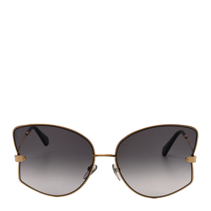 Louis Vuitton Metal Les Amants du Pont Neuf Sunglasses Z1384W Gold Black 4 of 6