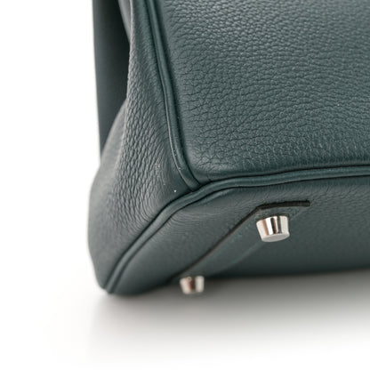 Hermes Togo Birkin 30 Vert Cypress 16 of 20