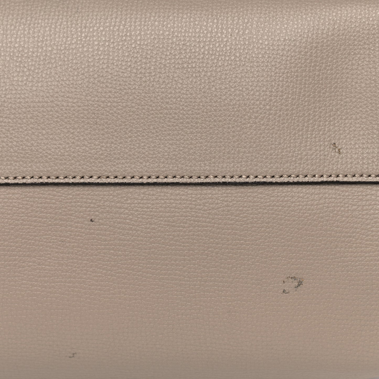 Vitello Vienna Enamel F is Fendi Shopping Tote Tortora Taupe