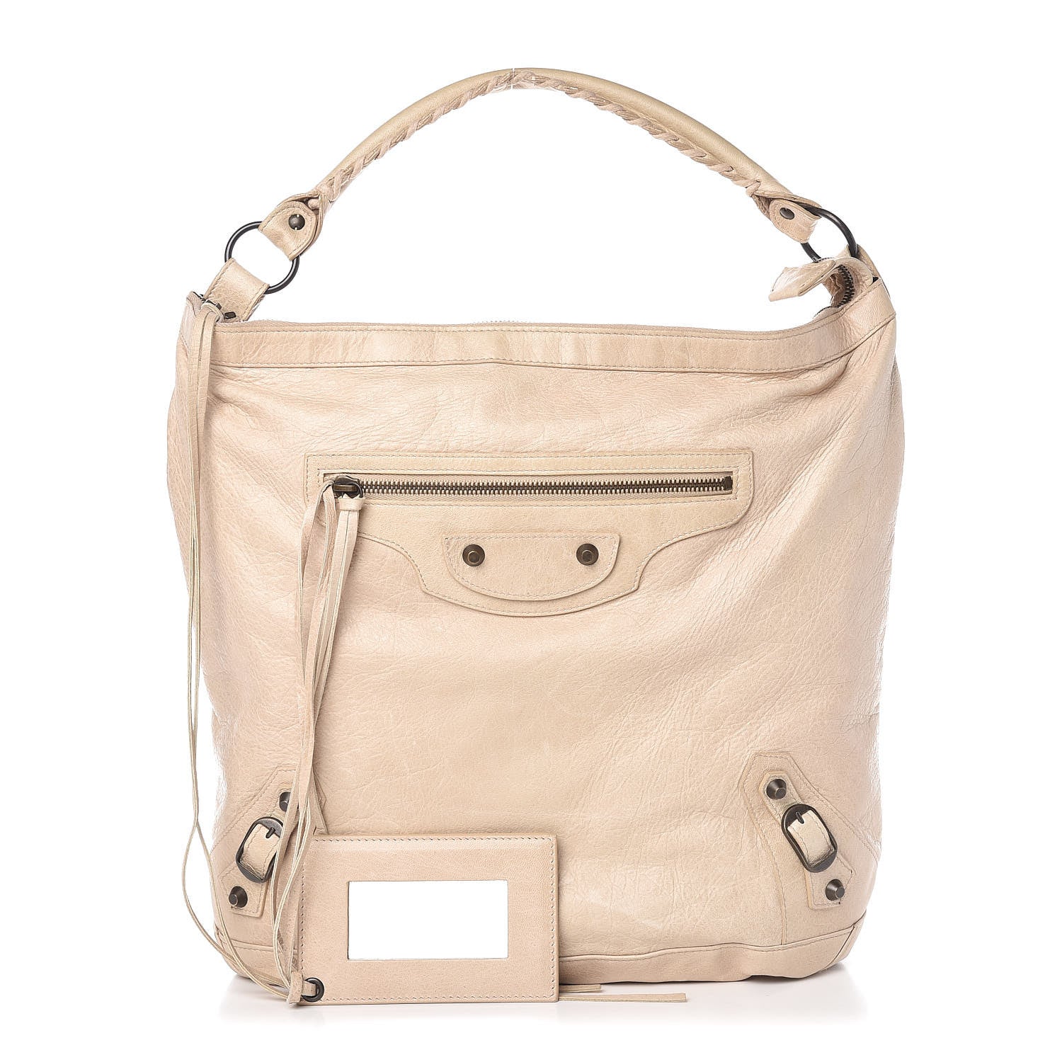 Balenciaga Agneau Classic Hardware Day Hobo Praline 1 of 17