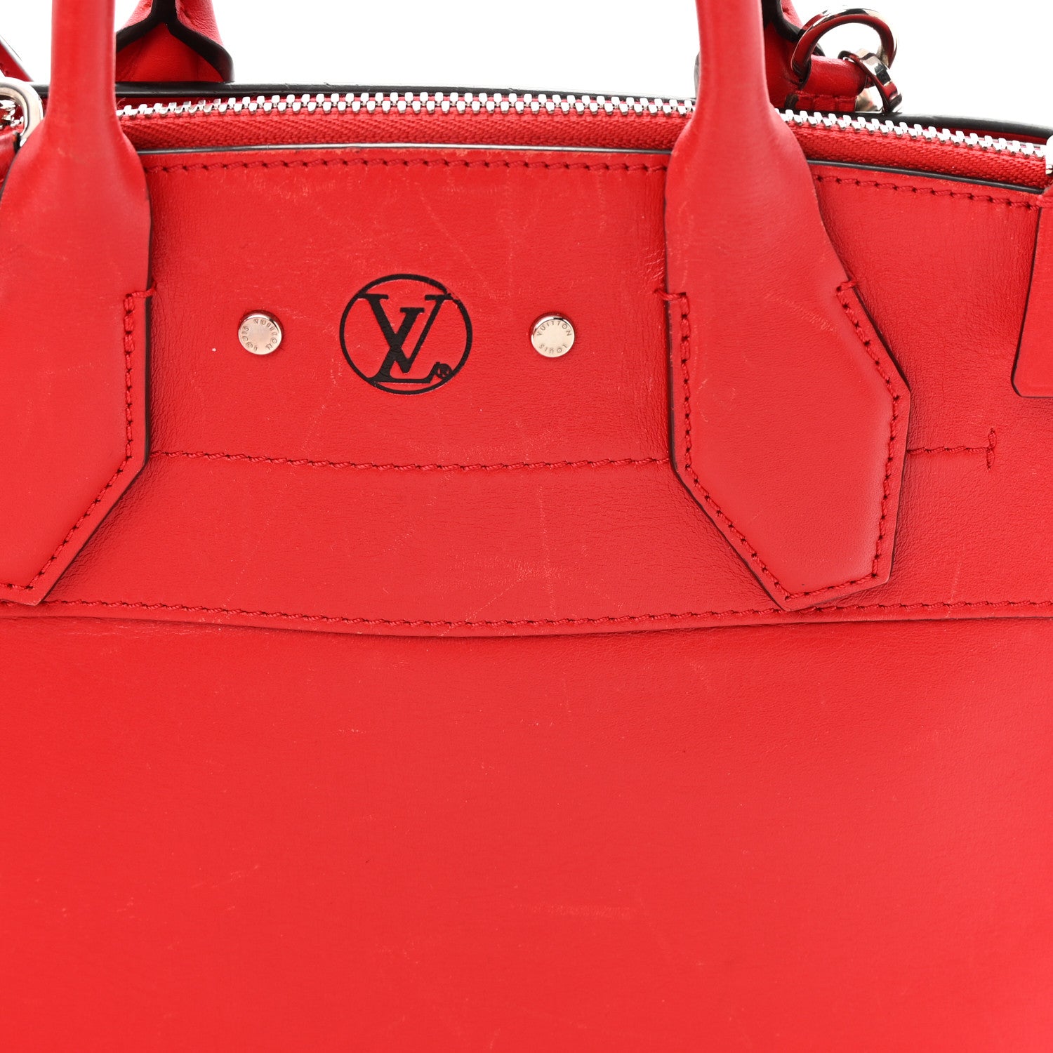 Louis Vuitton Calfskin City Steamer PM Rubis 17 of 23