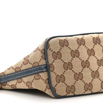 Gucci Monogram Boat Pochette Blue 8 of 9