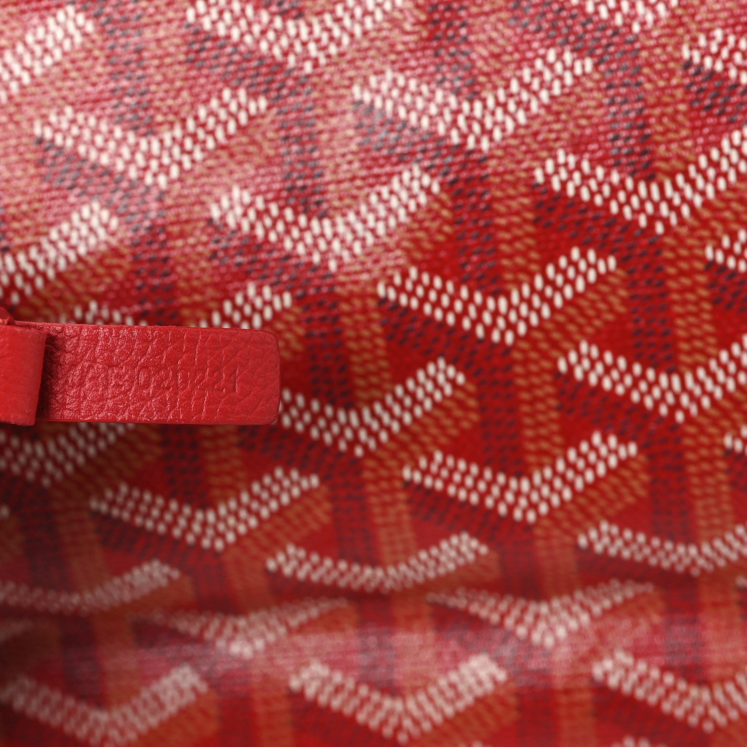Goyard Goyardine Saint Louis GM Red 8 of 12