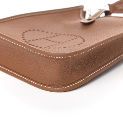 Hermes Taurillon Clemence Evelyne TPM Gold 9 of 11