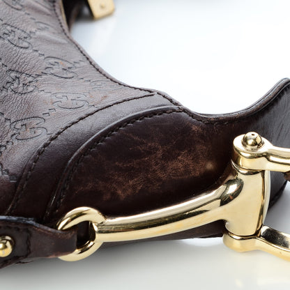 Gucci Guccissima Creole Hobo Chocolate 11 of 13