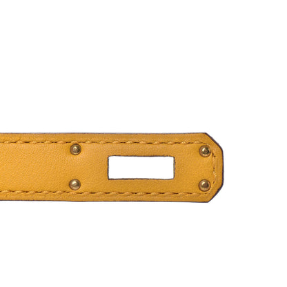 Hermes Swift Birkin 25 Jaune Ambre 8 of 25