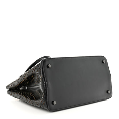 Alaia Lux Calfskin Vienne Mina 32 Bag Black 5 of 11