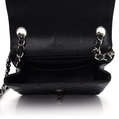 Chanel Caviar Quilted Mini Square Flap Black 5 of 9
