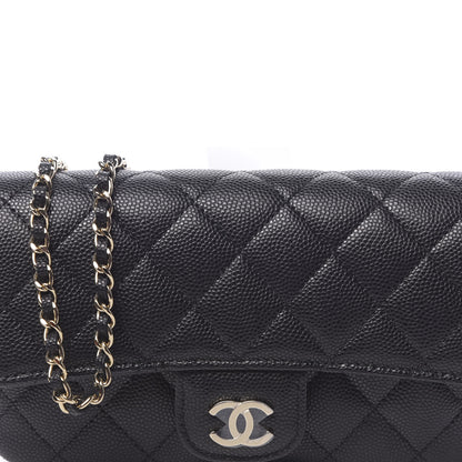 Chanel Caviar Quilted Glasses Case With Chain Black 11 of 12