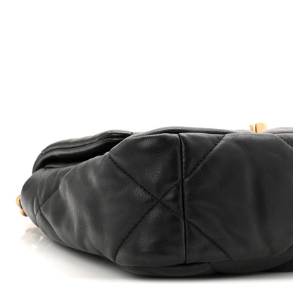 Chanel Lambskin Quilted Medium Chanel 19 Flap Black 9 of 10