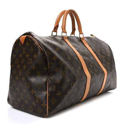 Louis Vuitton Monogram Keepall 50 2 of 12
