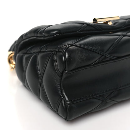 Louis Vuitton Lambskin Malletage GO-14 PM NM Black 8 of 9