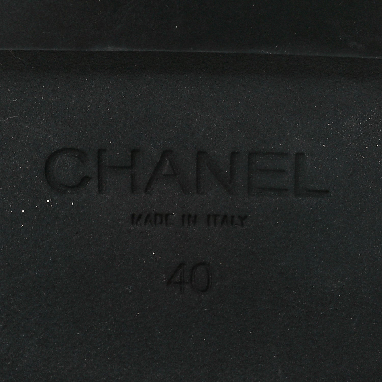 Chanel Calfskin Quilted CC Mocassin Loafers 40 Black 6 of 7