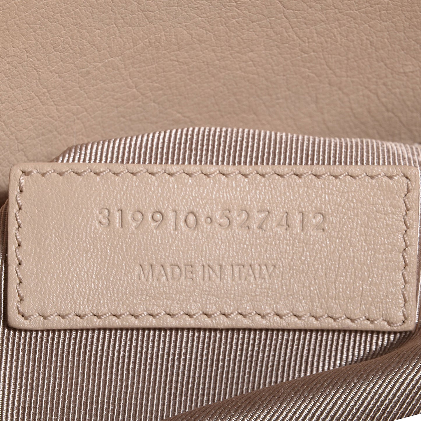 Calfskin Leather Classic Large Sac de Jour Carryall Beige