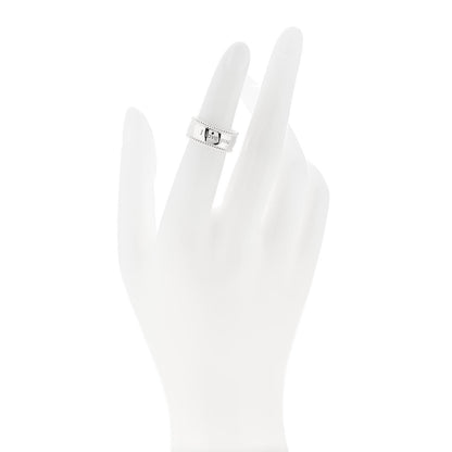 Tiffany Sterling Silver Milgrain I Love You Band Ring 48 4.5 2 of 5