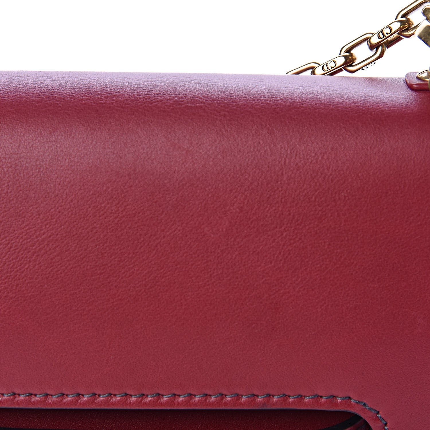 Christian Dior Calfskin J'Adior Chain Flap Bag Red 10 of 12