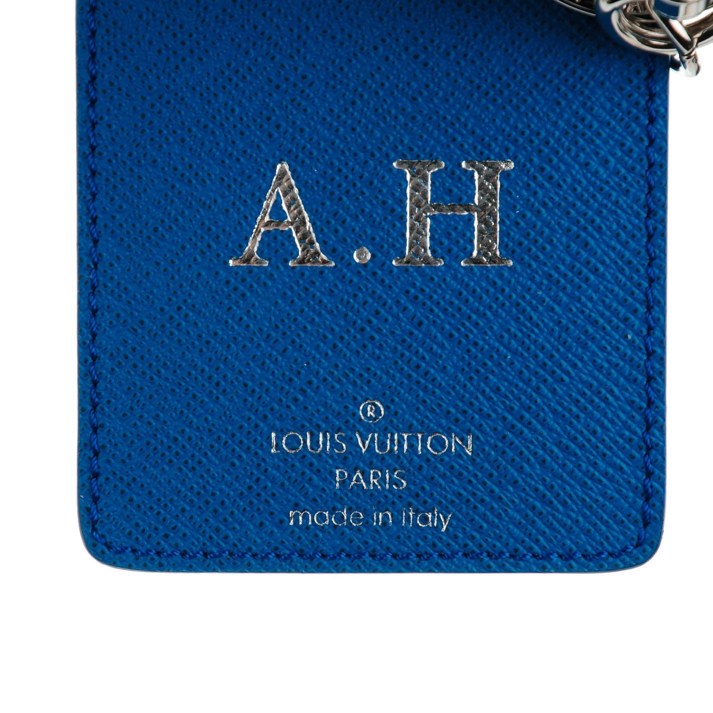 Damier Graphite Illustre V Key Holder Blue