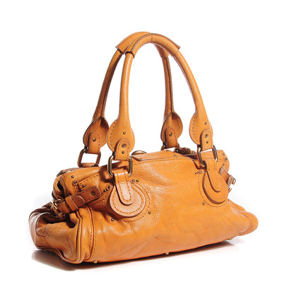 Chloe Leather Medium Paddington Satchel Tan 3 of 6