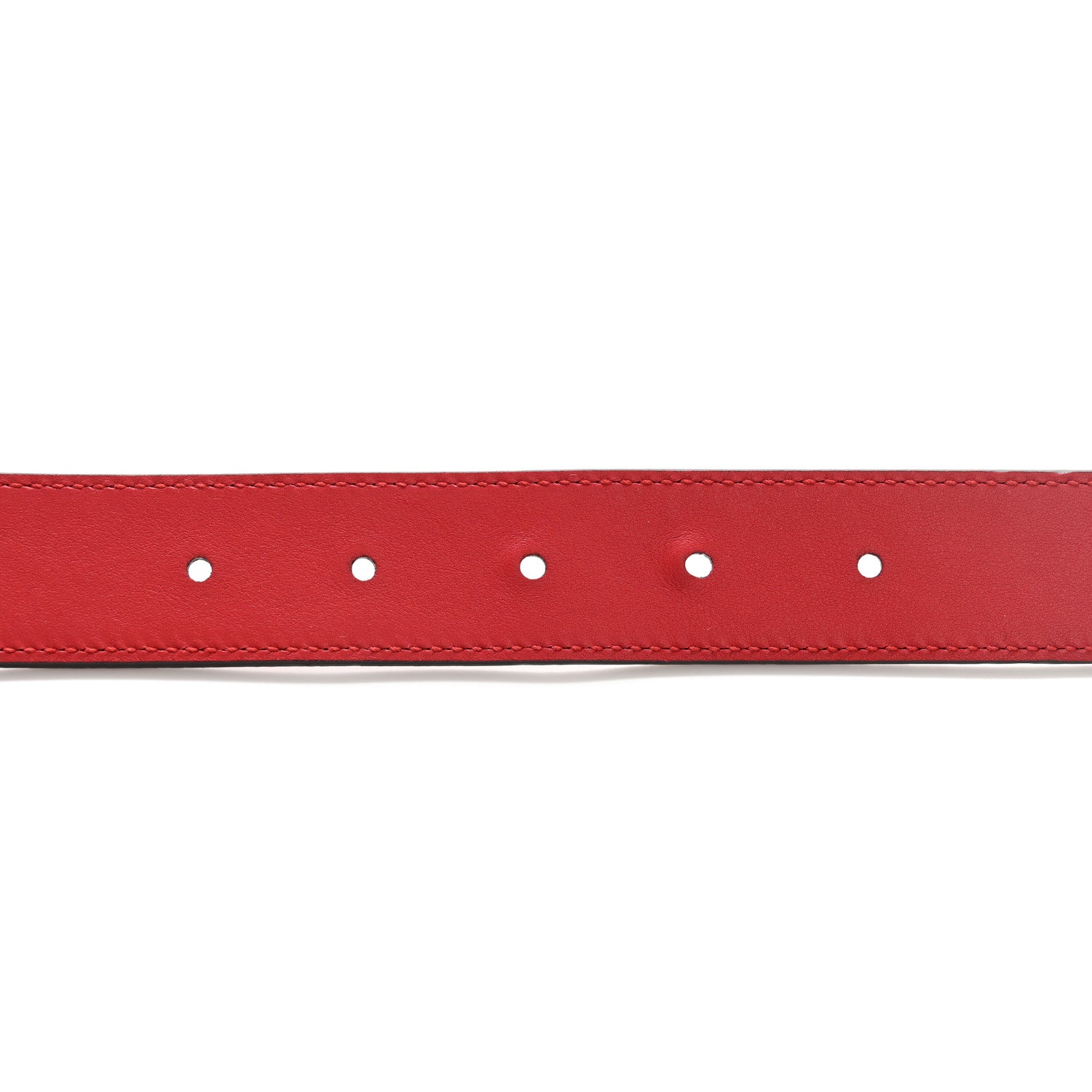 Gucci Moon Calfskin Crystal Dionysus 30mm Belt 100 40 Red 4 of 10