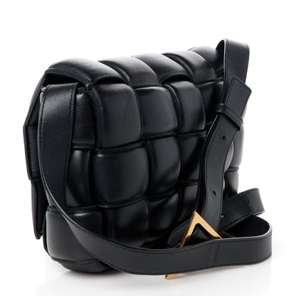 Bottega Veneta Nappa Maxi Intreccio Padded Cassette Crossbody Bag Black 3 of 13