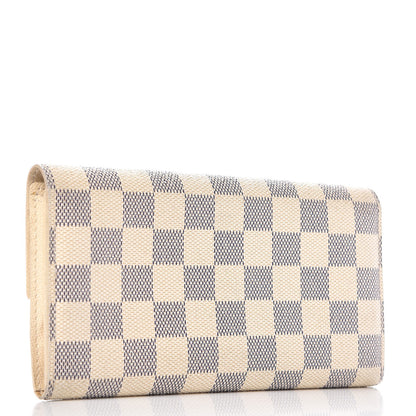 Louis Vuitton Damier Azur Sarah Wallet 3 of 7