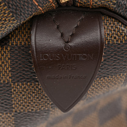Louis Vuitton Damier Ebene Speedy 30 6 of 10