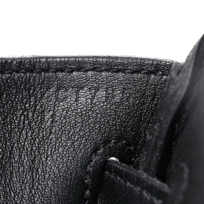 Hermes Swift Birkin 25 Black 7 of 11