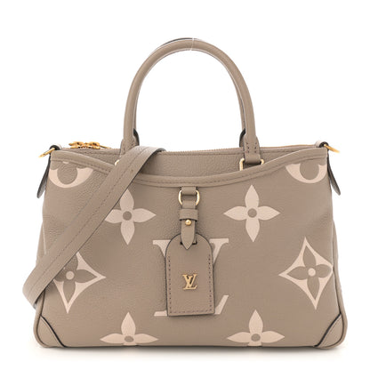 Louis Vuitton Empreinte Monogram Giant Trianon PM Tourterelle Creme 1 of 11